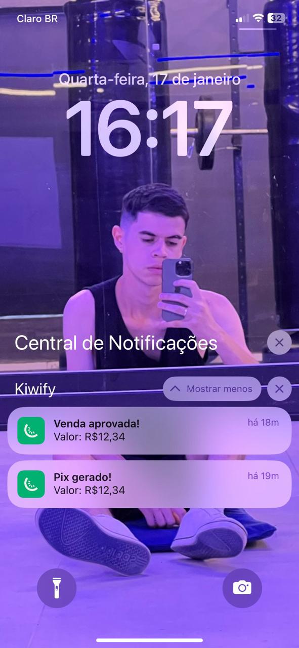 Print de resultado de aluno 7