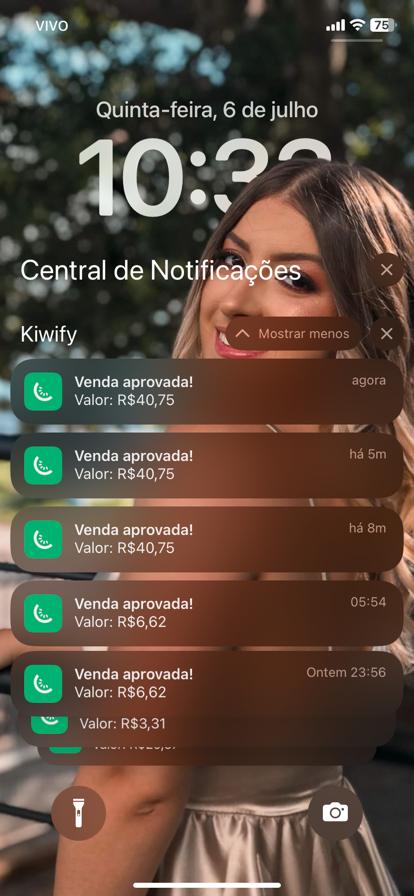 Print de resultado de aluno 4